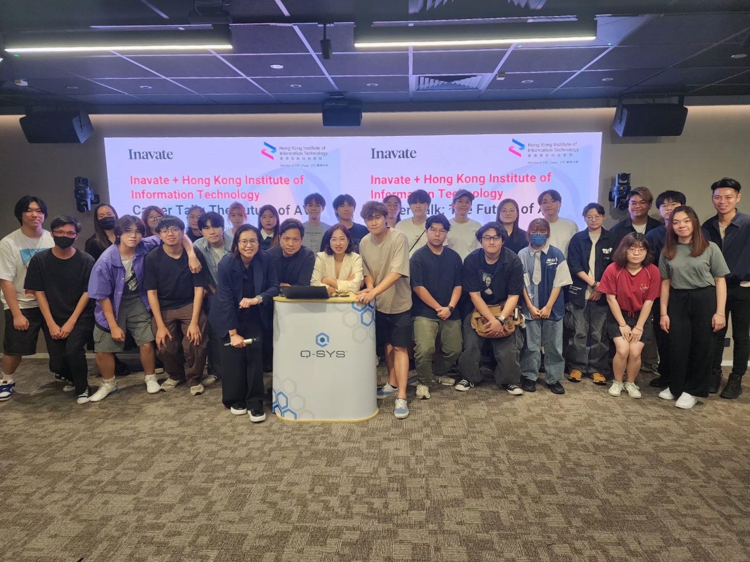 Over 25 students from HD in Theme Park and Theatre Creative Technology recently engaged with the audio-visual industry