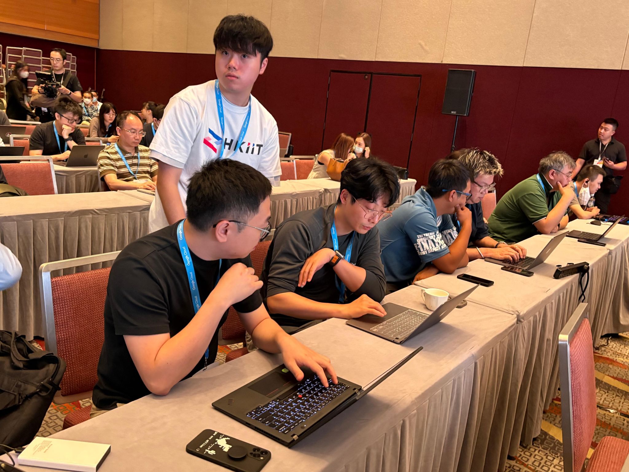 HKIIT students from the HD in Cloud and Data Centre Administration had the incredible opportunity to join the 2025 Google Cloud Summit Hong Kong